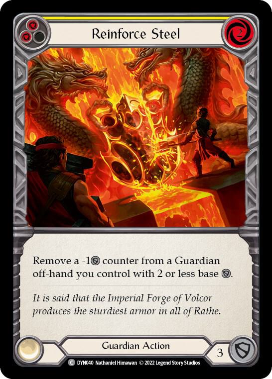 Reinforce Steel (Yellow), Dynasty DYN040