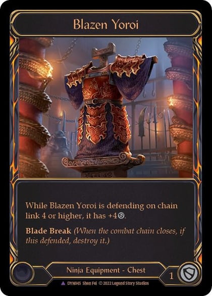 Blazen Yoroi (Marvel), Dynasty DYN045