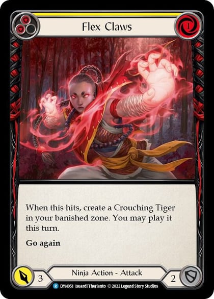 Flex Claws (Yellow), Dynasty DYN051