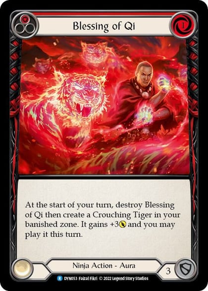 Blessing of Qi (Red), Dynasty DYN053