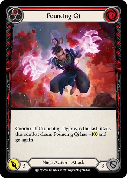 Pouncing Qi (Red), Dynasty DYN056
