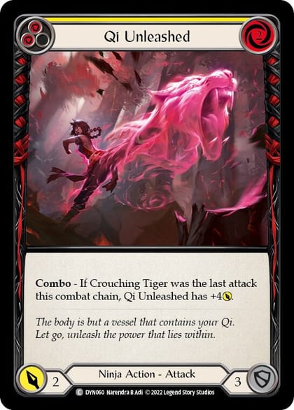 Qi Unleashed (Yellow), Dynasty DYN060