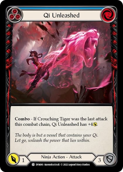 Qi Unleashed (Blue), Dynasty DYN061