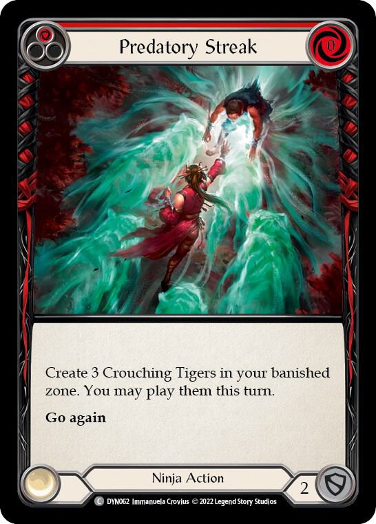 Predatory Streak (Red), Dynasty DYN062