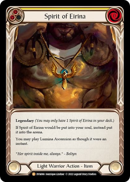 Spirit of Eirina, Dynasty DYN066