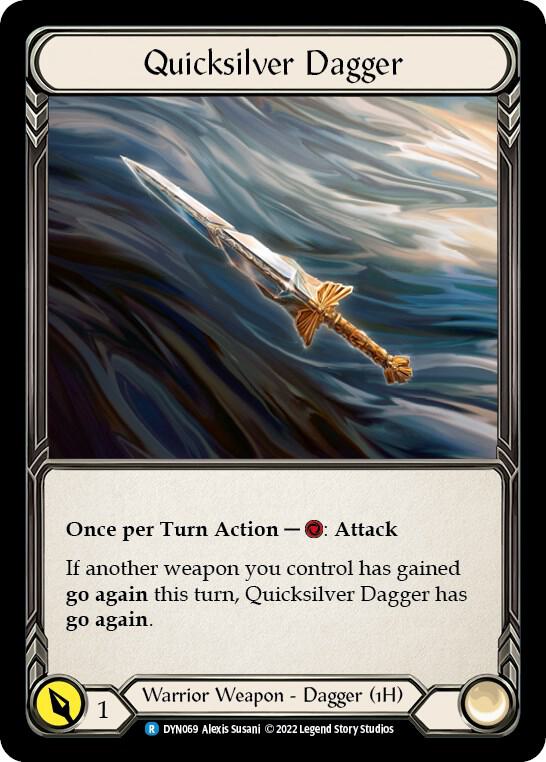 Quicksilver Dagger (DYN069), Dynasty DYN069
