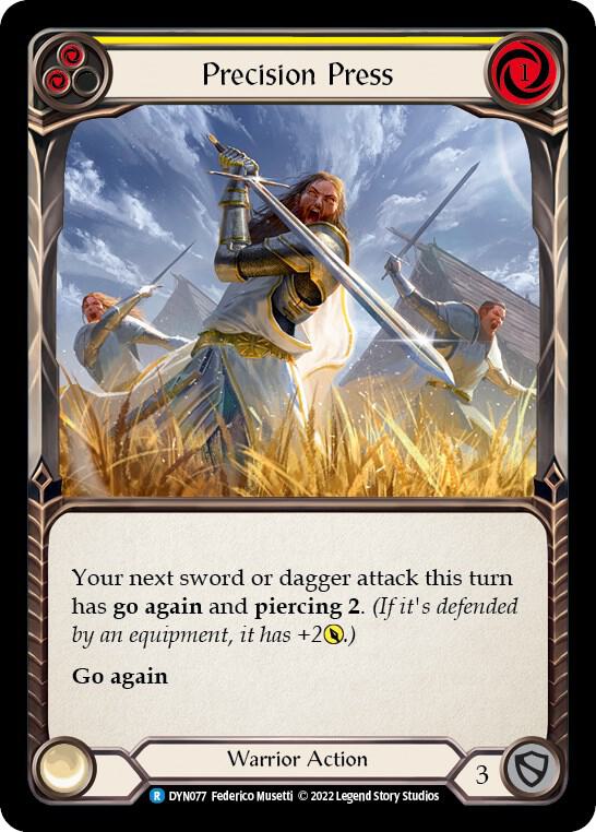 Precision Press (Yellow), Dynasty DYN077