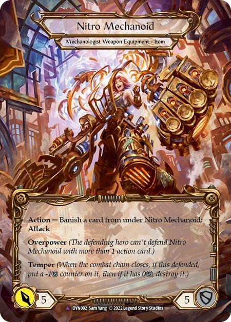 Construct Nitro Mechanoid // Nitro Mechanoid (Marvel), Dynasty DYN092