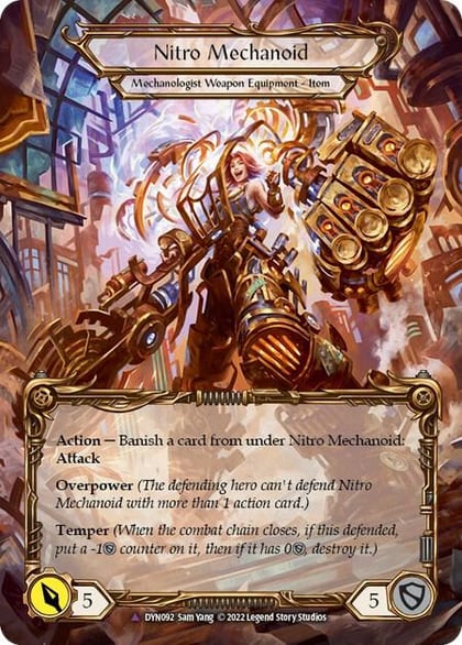 Construct Nitro Mechanoid // Nitro Mechanoid (Marvel), Dynasty DYN092