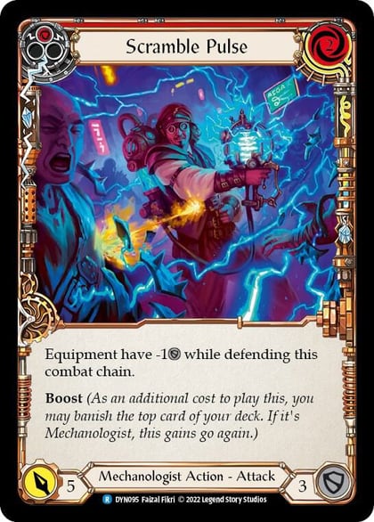 Scramble Pulse (Red), Dynasty DYN095
