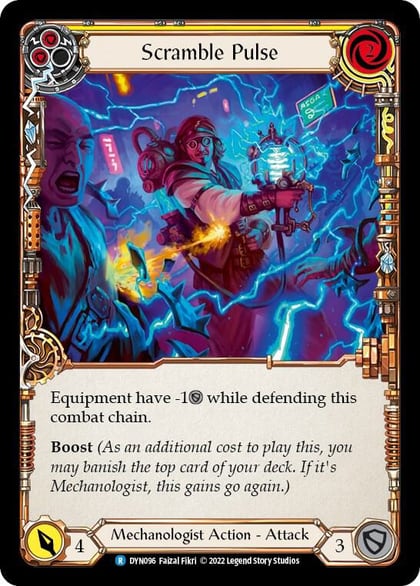 Scramble Pulse (Yellow), Dynasty DYN096