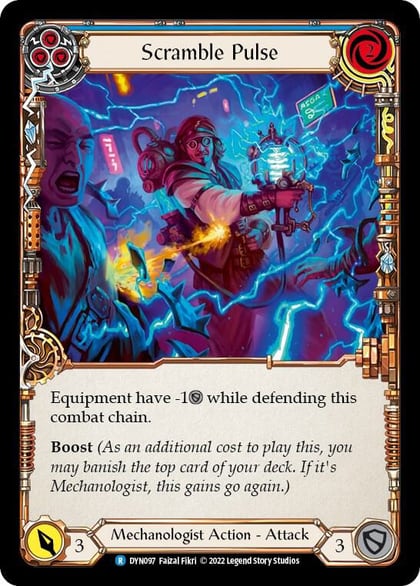 Scramble Pulse (Blue), Dynasty DYN097