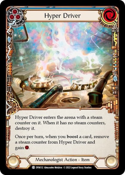 Hyper Driver (Blue), Dynasty DYN112