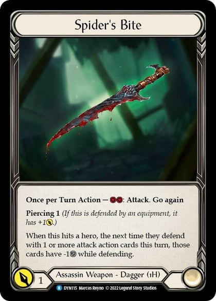 Spider's Bite (115), Dynasty DYN115