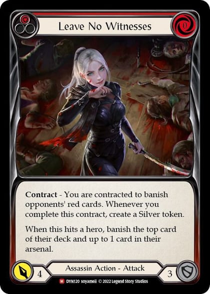 Leave No Witnesses, Dynasty DYN120