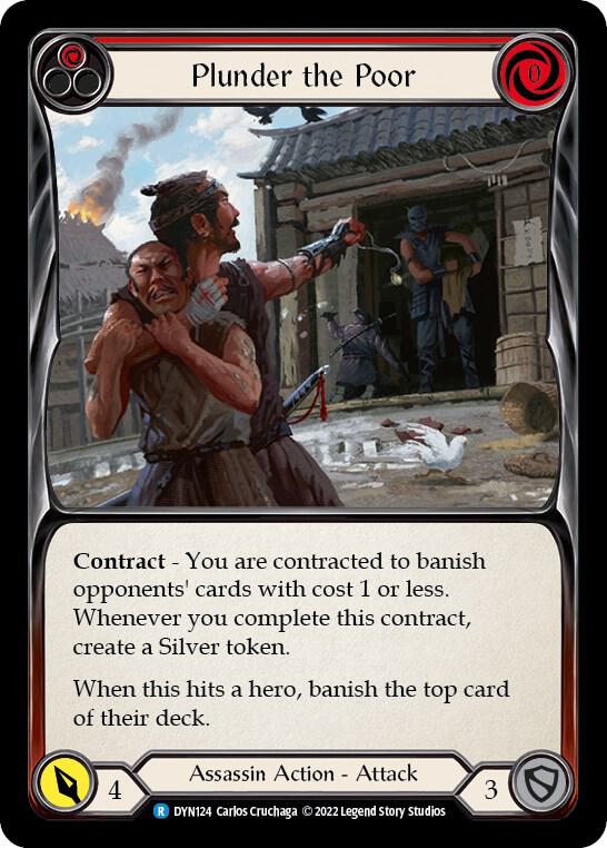 Plunder the Poor (Red), Dynasty DYN124