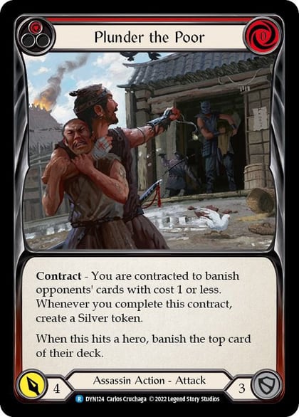 Plunder the Poor (Red), Dynasty DYN124