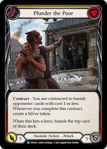 Plunder the Poor (Yellow), Dynasty DYN125
