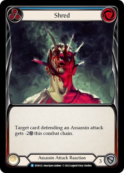 Shred (Blue), Dynasty DYN132