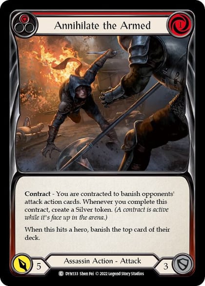 Annihilate the Armed (Red), Dynasty DYN133