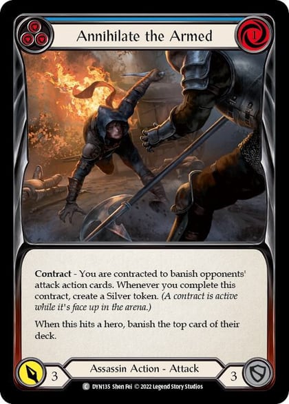 Annihilate the Armed (Blue), Dynasty DYN135