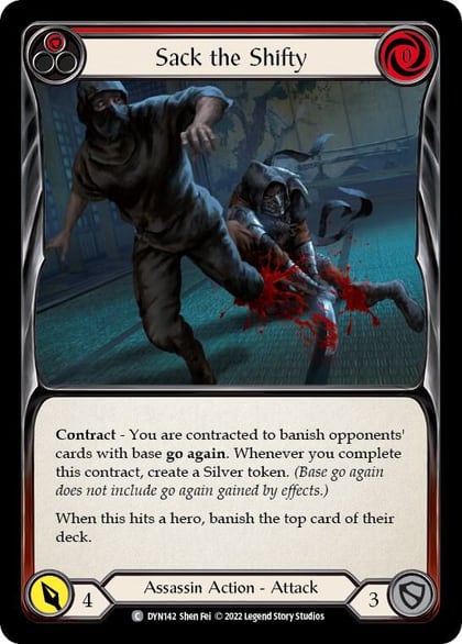 Sack the Shifty (Red), Dynasty DYN142