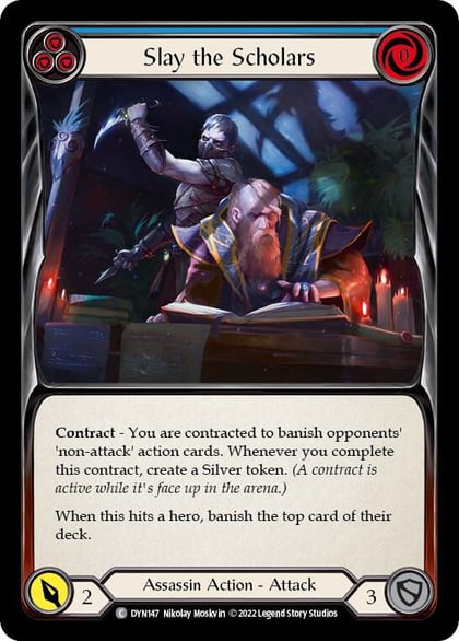 Slay the Scholars (Blue), Dynasty DYN147