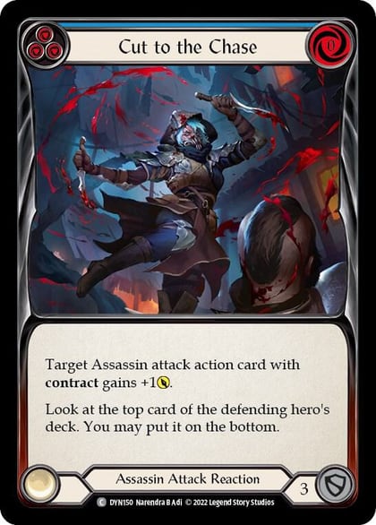 Cut to the Chase (Blue), Dynasty DYN150