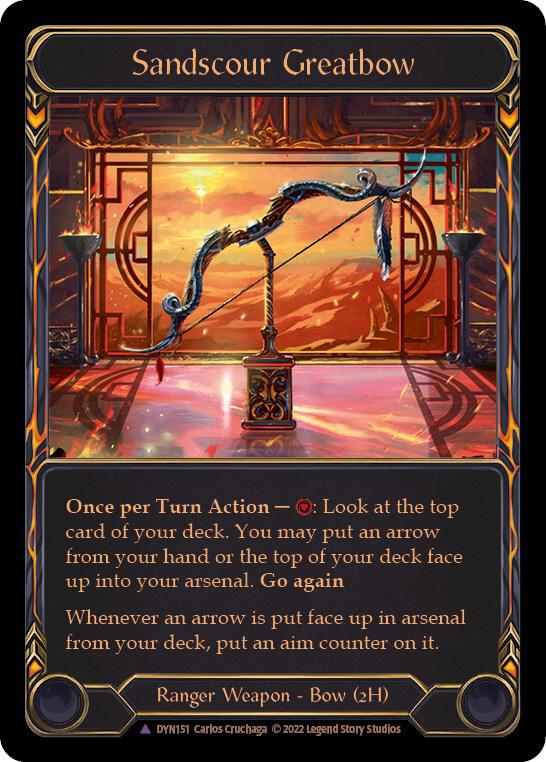 Sandscour Greatbow (Marvel), Dynasty DYN151