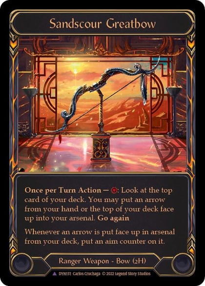 Sandscour Greatbow (Marvel), Dynasty DYN151