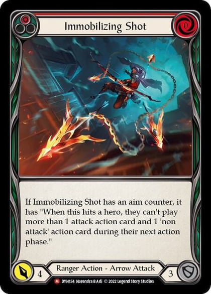 Immobilizing Shot, Dynasty DYN154