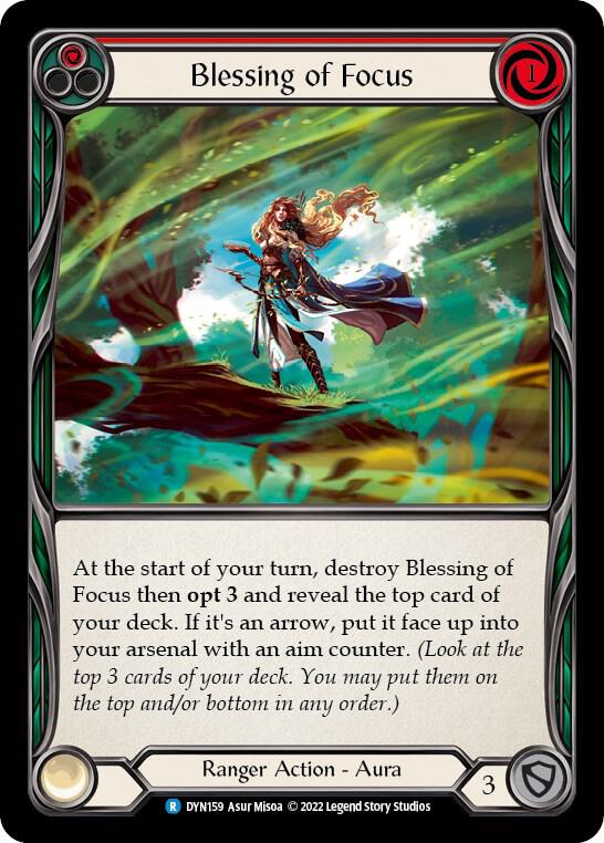 Blessing of Focus (Red), Dynasty DYN159