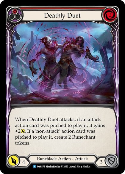 Deathly Duet (Red), Dynasty DYN176