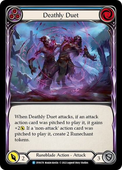 Deathly Duet (Blue), Dynasty DYN178