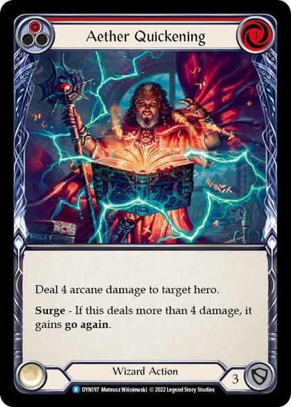 Aether Quickening (Red), Dynasty DYN197