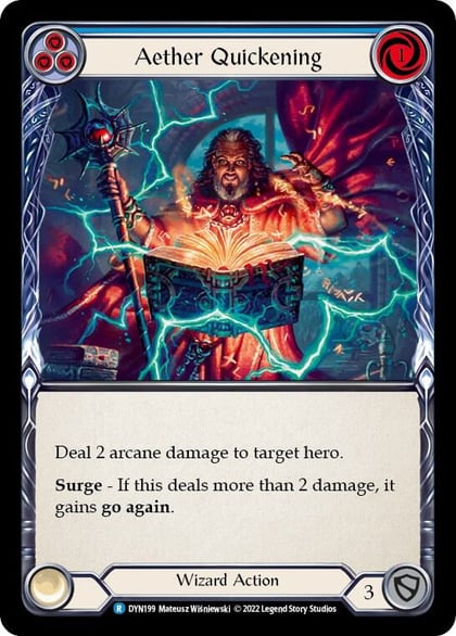 Aether Quickening (Blue), Dynasty DYN199