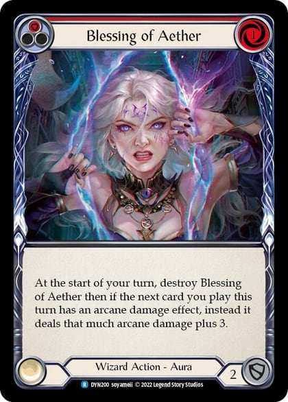 Blessing of Aether (Red), Dynasty DYN200