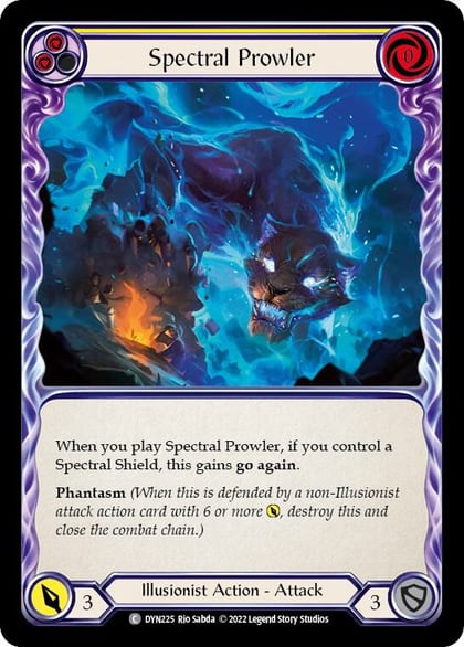 Spectral Prowler (Yellow), Dynasty DYN225