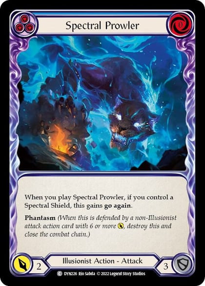 Spectral Prowler (Blue), Dynasty DYN226