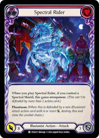Spectral Rider (Red), Dynasty DYN227