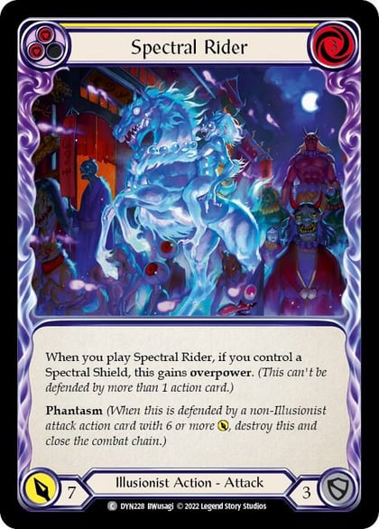 Spectral Rider (Yellow), Dynasty DYN228