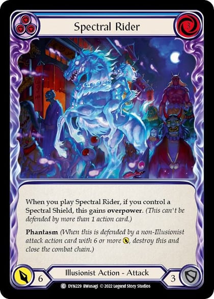 Spectral Rider (Blue), Dynasty DYN229