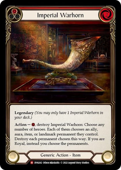 Imperial Warhorn, Dynasty DYN242