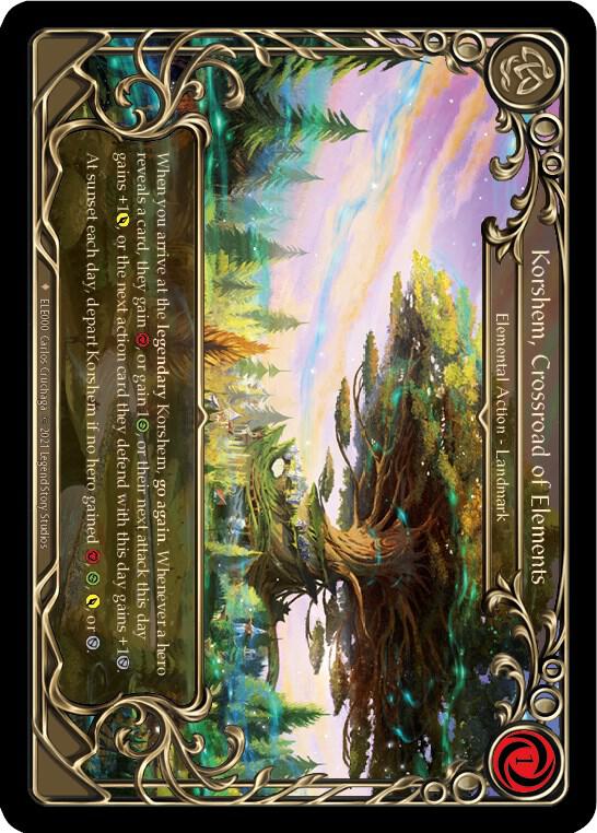Korshem, Crossroad of Elements, Tales of Aria ELE000