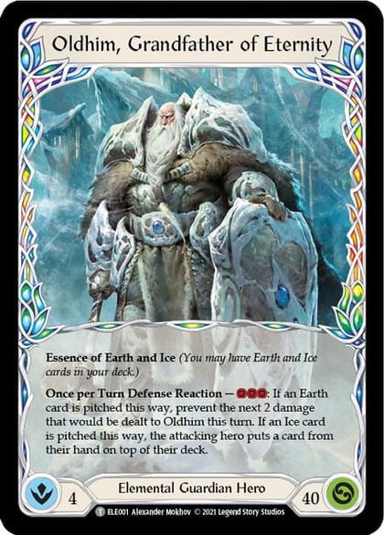 Oldhim, Grandfather of Eternity // Shiver, Tales of Aria ELE001 // ELE033