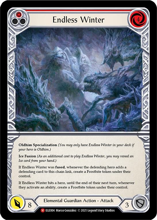 Endless Winter, Tales of Aria ELE004