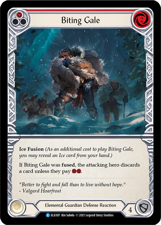Biting Gale (Red), Tales of Aria ELE007