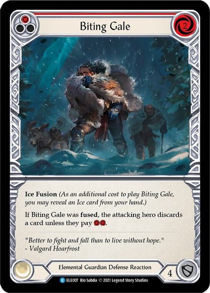 Biting Gale (Red), Tales of Aria ELE007