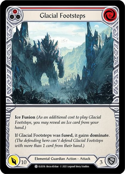 Glacial Footsteps (Red), Tales of Aria ELE016