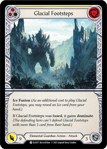 Glacial Footsteps (Yellow), Tales of Aria ELE017